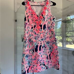 Lilly Pulitzer Pink and Blue Women's Dress